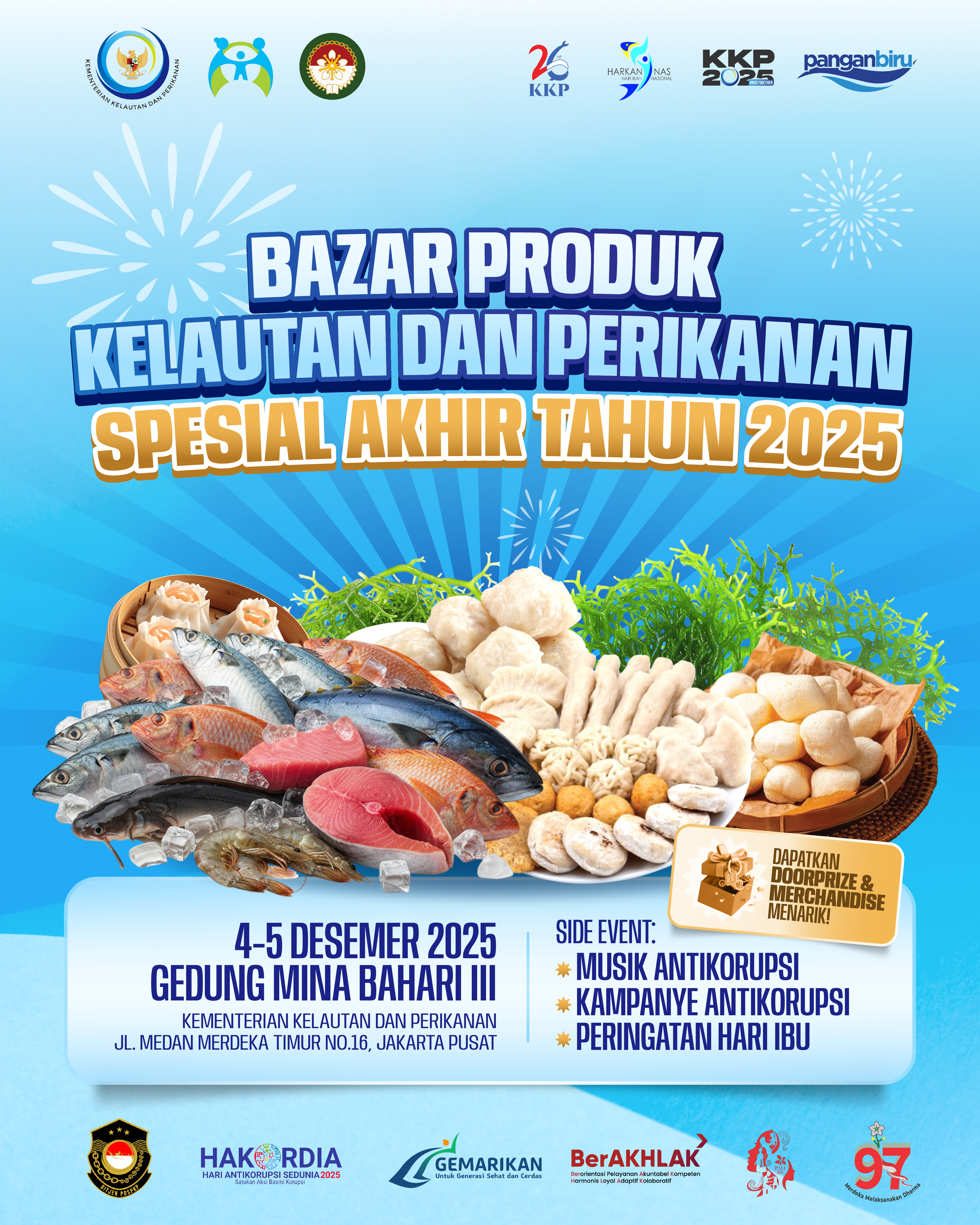 Bazar Produk Kelautan dan Perikanan Spesial Akhir Tahun 2025