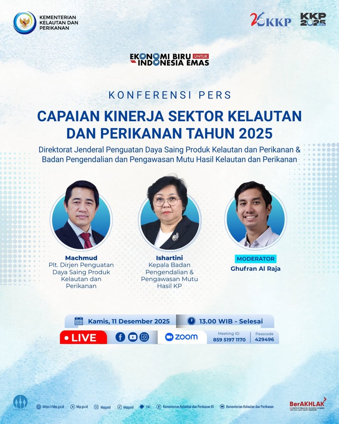 Capaian Kinerja Sektor Kelautan dan Perikanan Tahun 2025