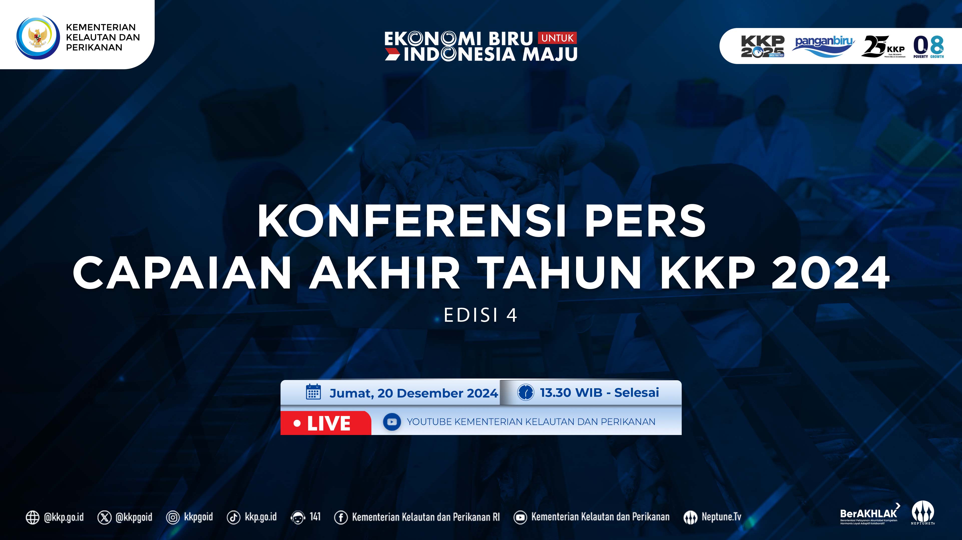 [ Konferensi Pers ] - Capaian Akhir Tahun KKP 2024 Edisi 4