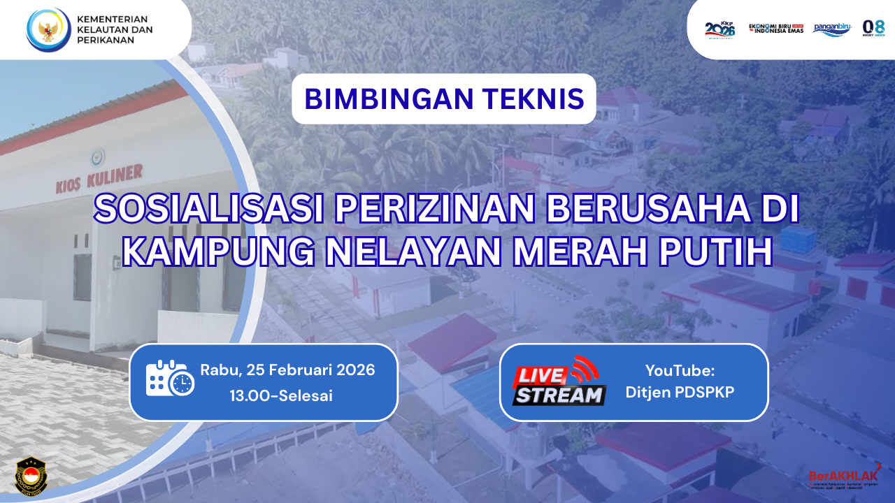 Sosialisasi Perizinan Berusaha di Kampung Nelayan Merah Putih