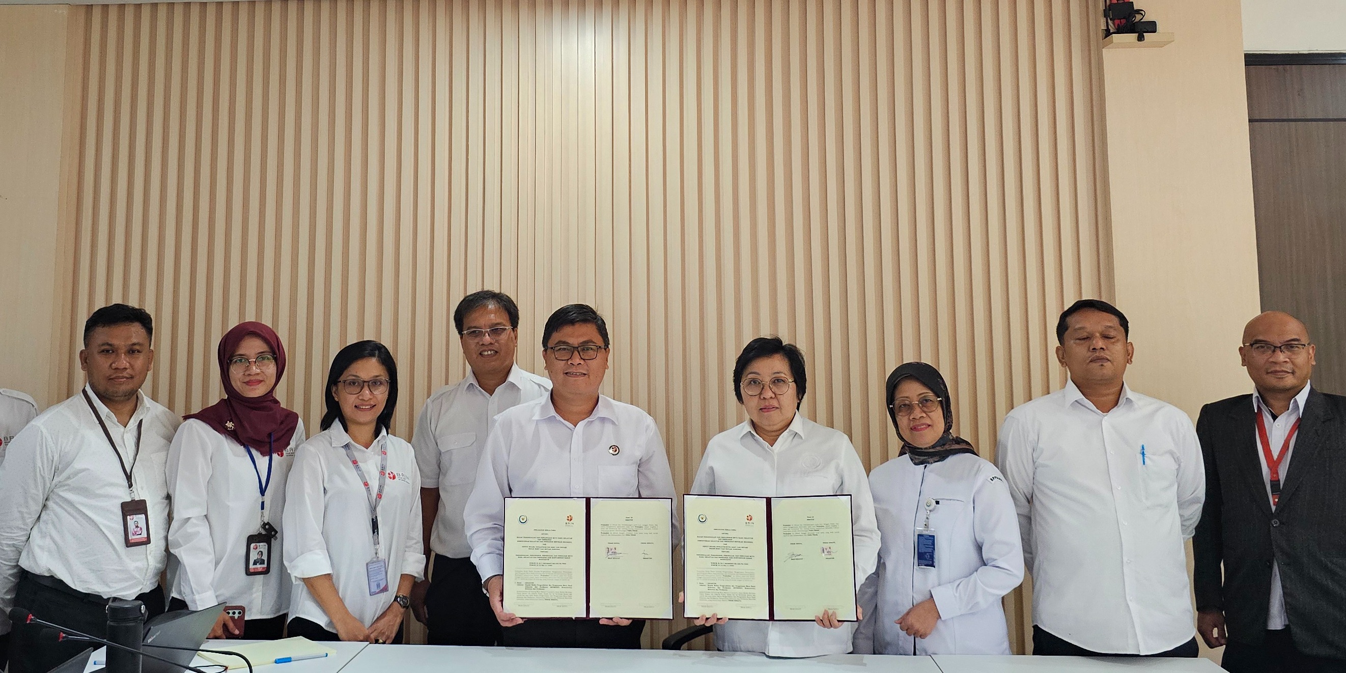 KKP dan BRIN Teken Kerja Sama Pengujian Udang Bebas Cesium 137