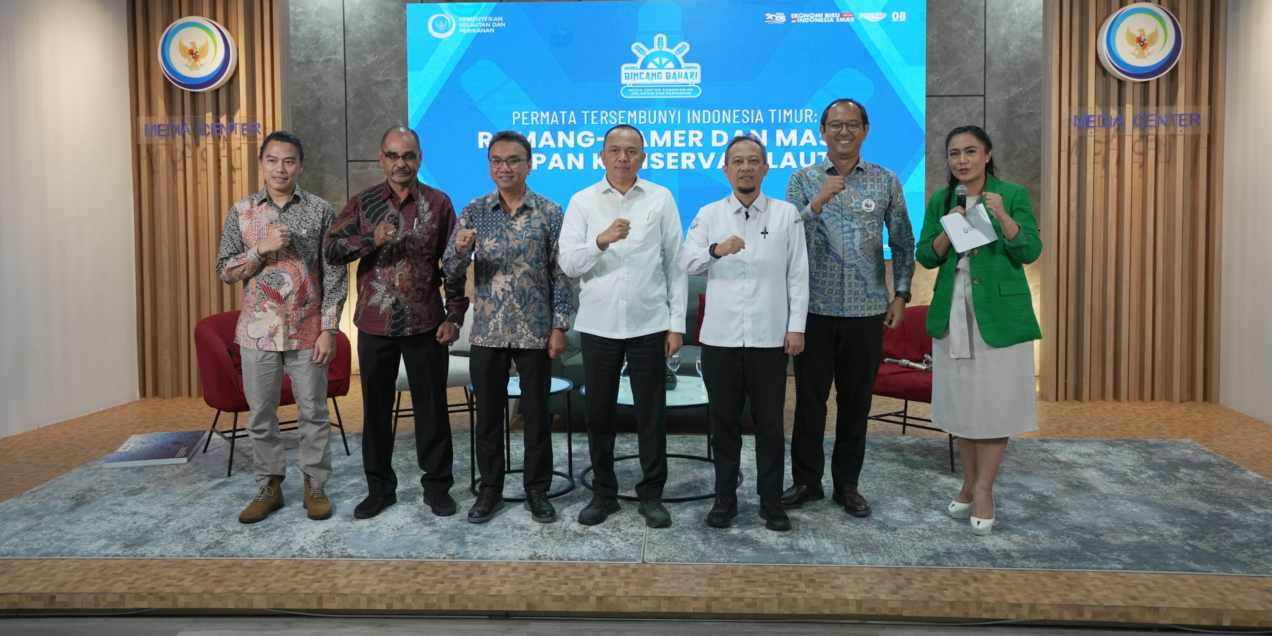 Bincang Bahari - Permata Tesembunyi Indonesia Timur Romang - Damer dan Masa Depan Konservasi Laut, Jakarta (5/2).