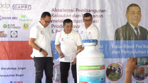 Caprivac Hydrogalaksi, Vaksin Buatan KKP Yang Ampuh Cegah Penyakit Ikan