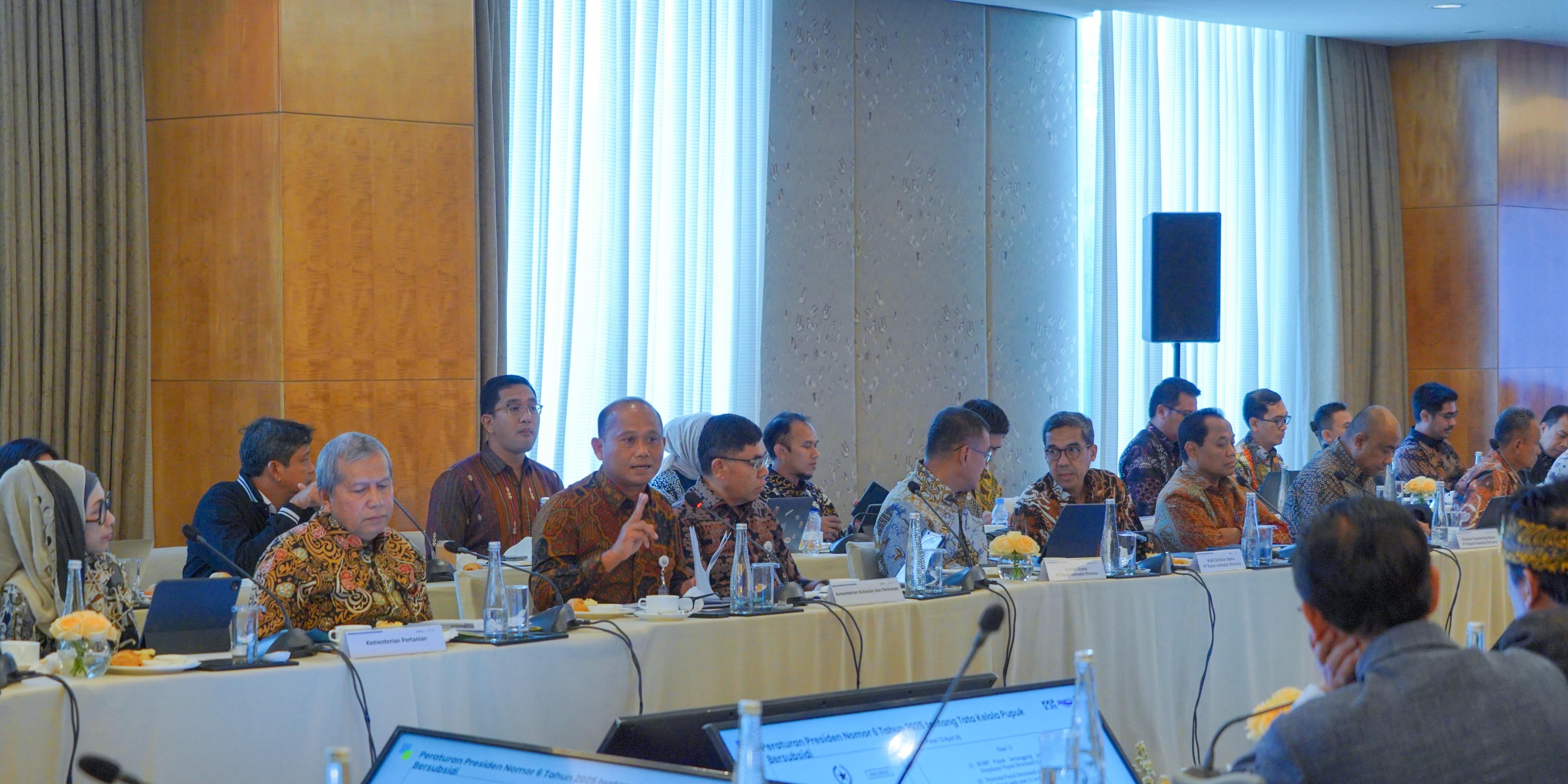 Focus Group Discussion (FGD) bersama Komisi IV DPR RI. terkait Tata Kelola Pupuk Bersubsidi