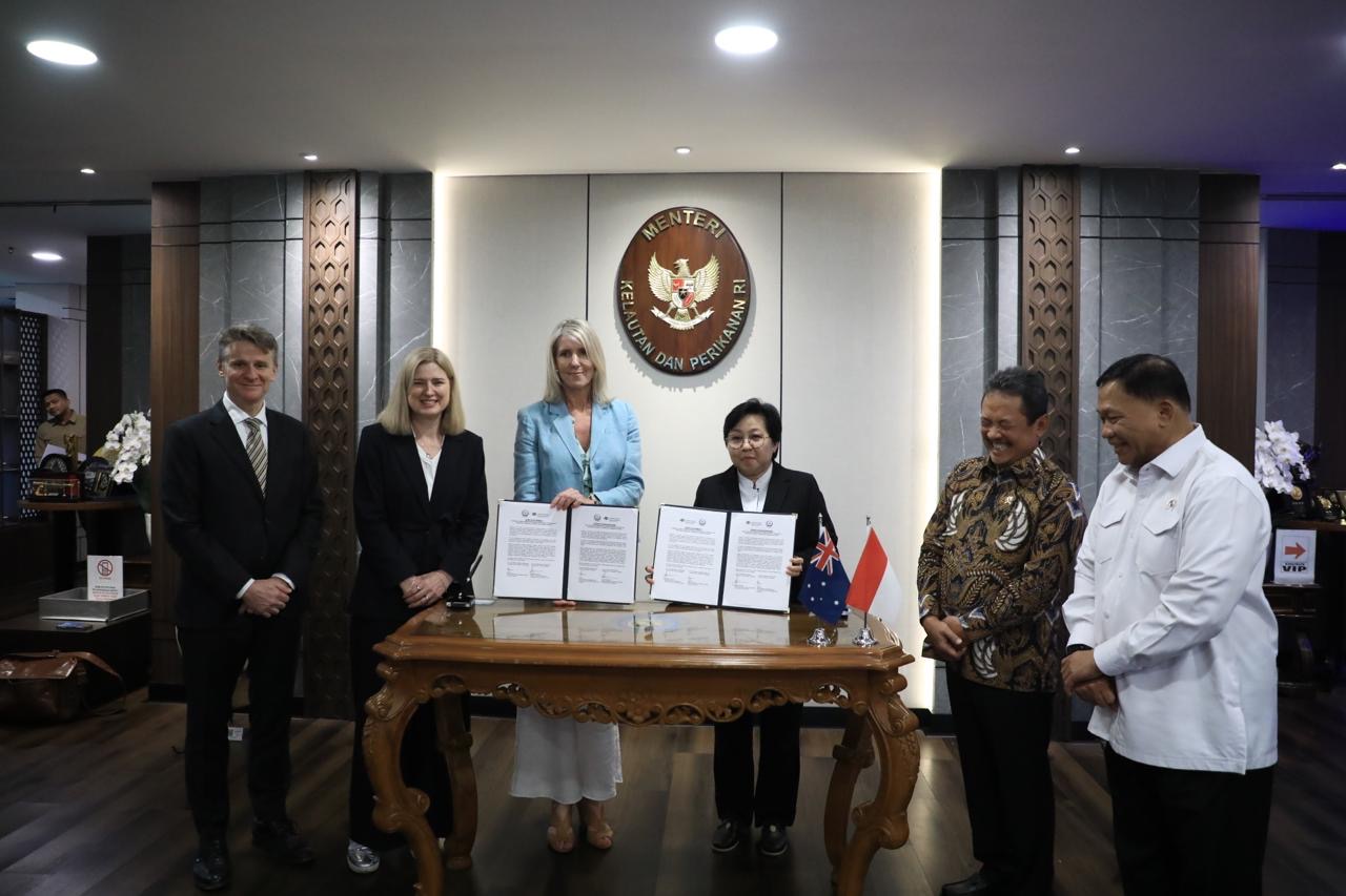 Indonesia - Australia Sepakati Joint Statement Perkuat Kerjasama Jaminan Mutu Ikan