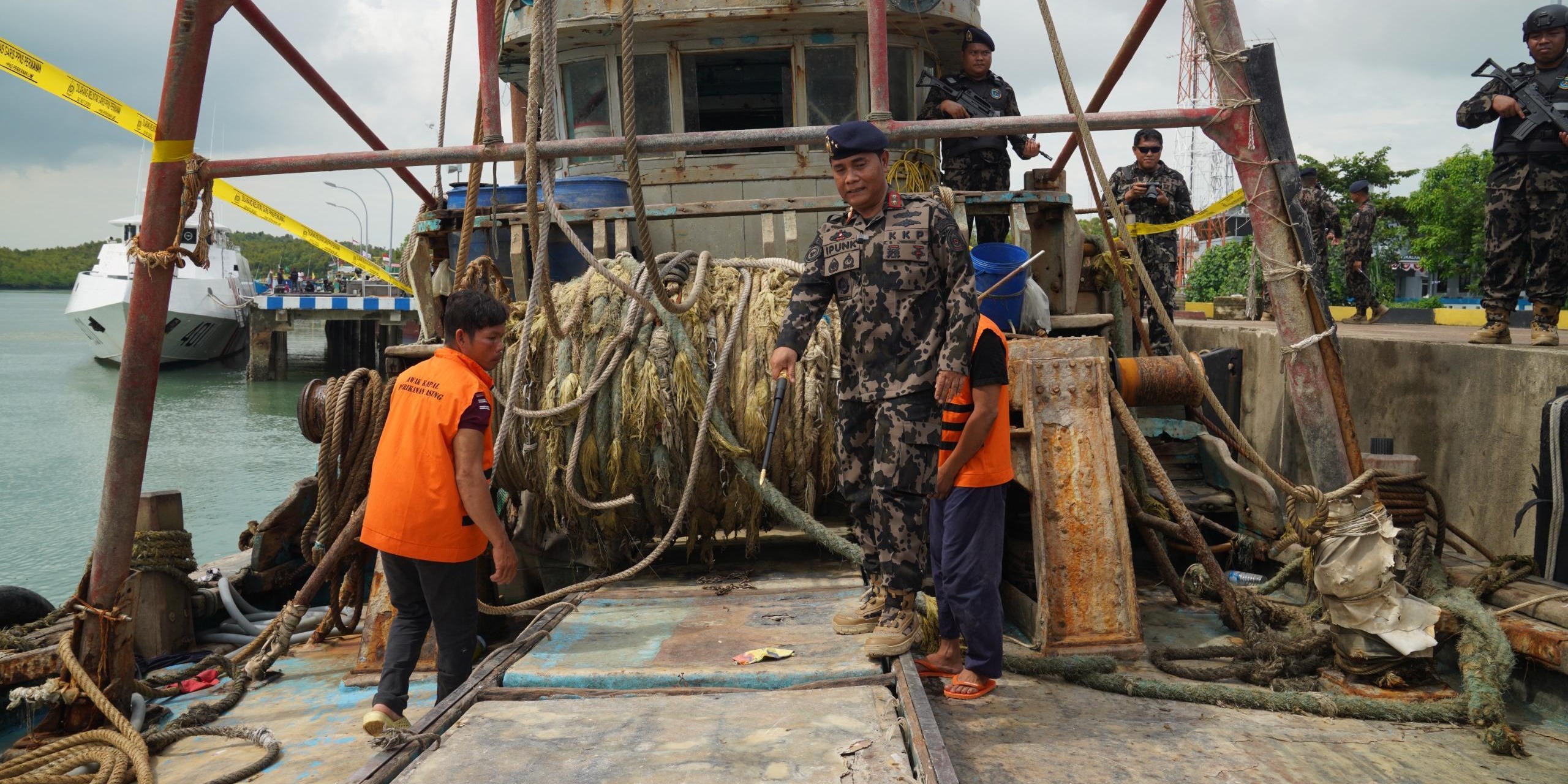 KKP Amankan Kapal Vietnam di Perairan Natuna