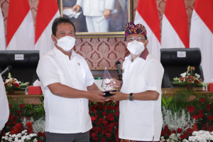 KKP Dukung Pemprov Bali Bangun Ekonomi Sektor Kelautan dan Perikanan