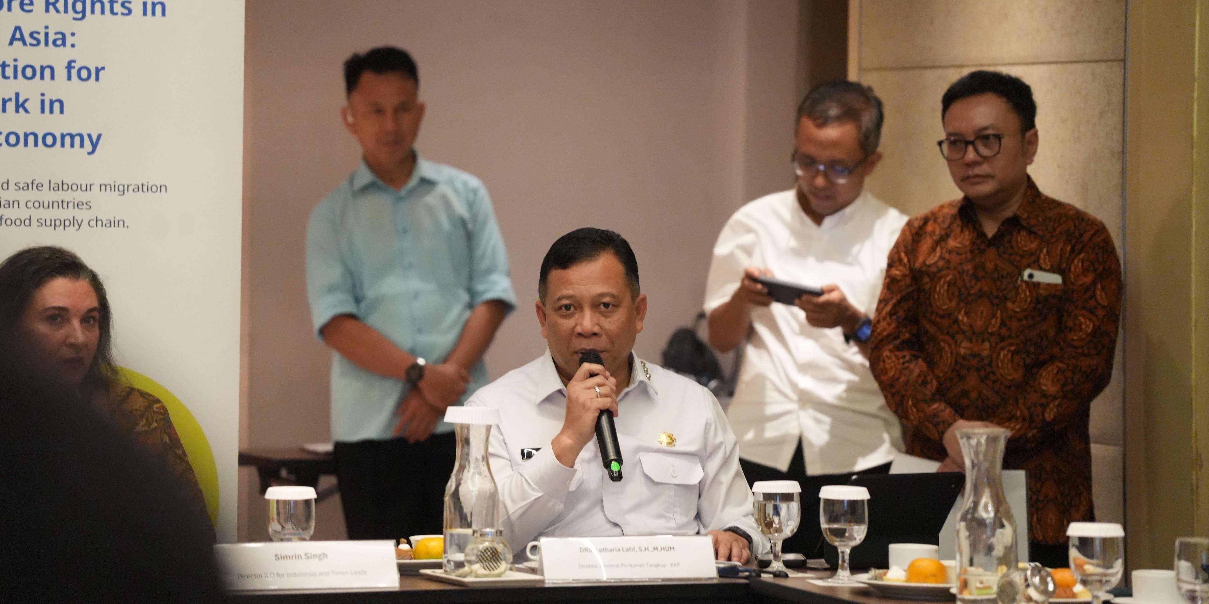 KKP Dukung Ratifikasi ILO 188 Lindungi Hak Awak Kapal Perikanan