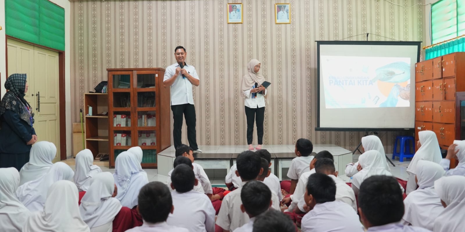 KKP Edukasi Laut Sehat Bebas Sampah ke Ratusan Anak Sekolah di Jakarta Utara