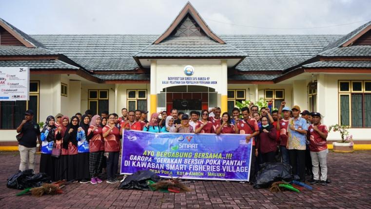 KKP Kumpulkan 300 kg Sampah per Bulan dari Pantai Desa Poka Ambon