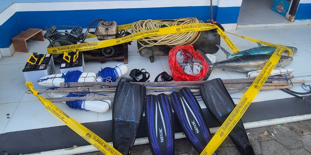 KKP Limpahkan Berkas Perkara Kasus Bom Ikan di Kawasan Konservasi ke Kejaksaan Pangkep