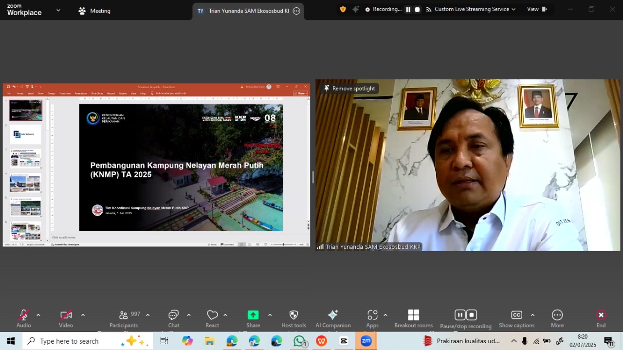 KKP Perkuat Peran Penyuluh Sukseskan Program Strategis Kelautan Perikanan
