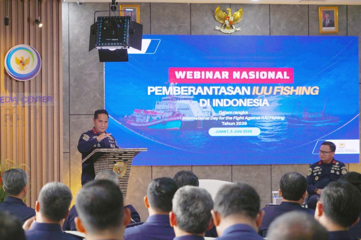 KKP Pertegas Komitmen Perkuat Pengawasan pada Momentum Hari Internasional Anti IUU Fishing