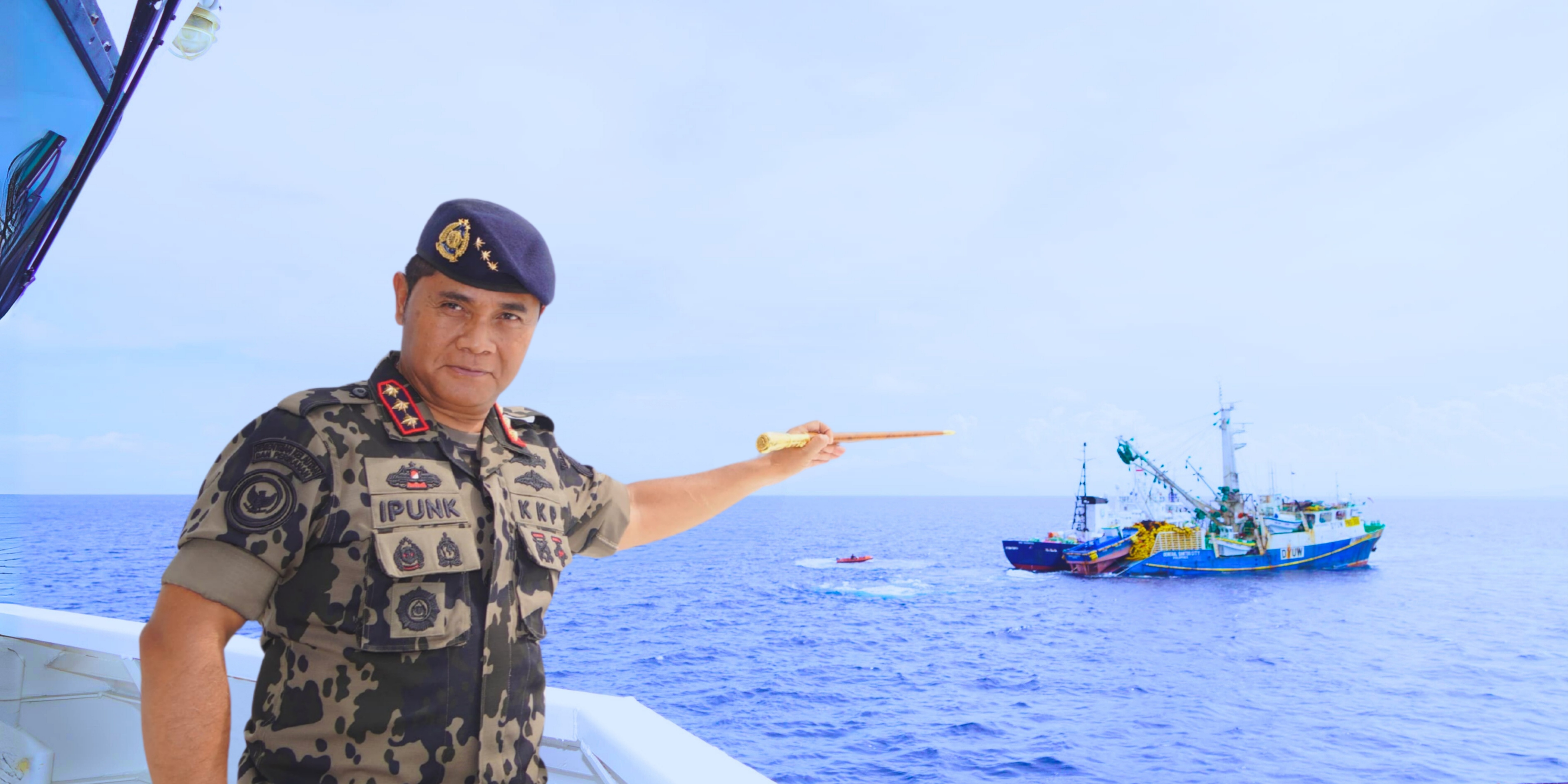 KKP Ringkus Kapal Ikan Ilegal Filipina Berukuran 754 GT di Samudera Pasifik