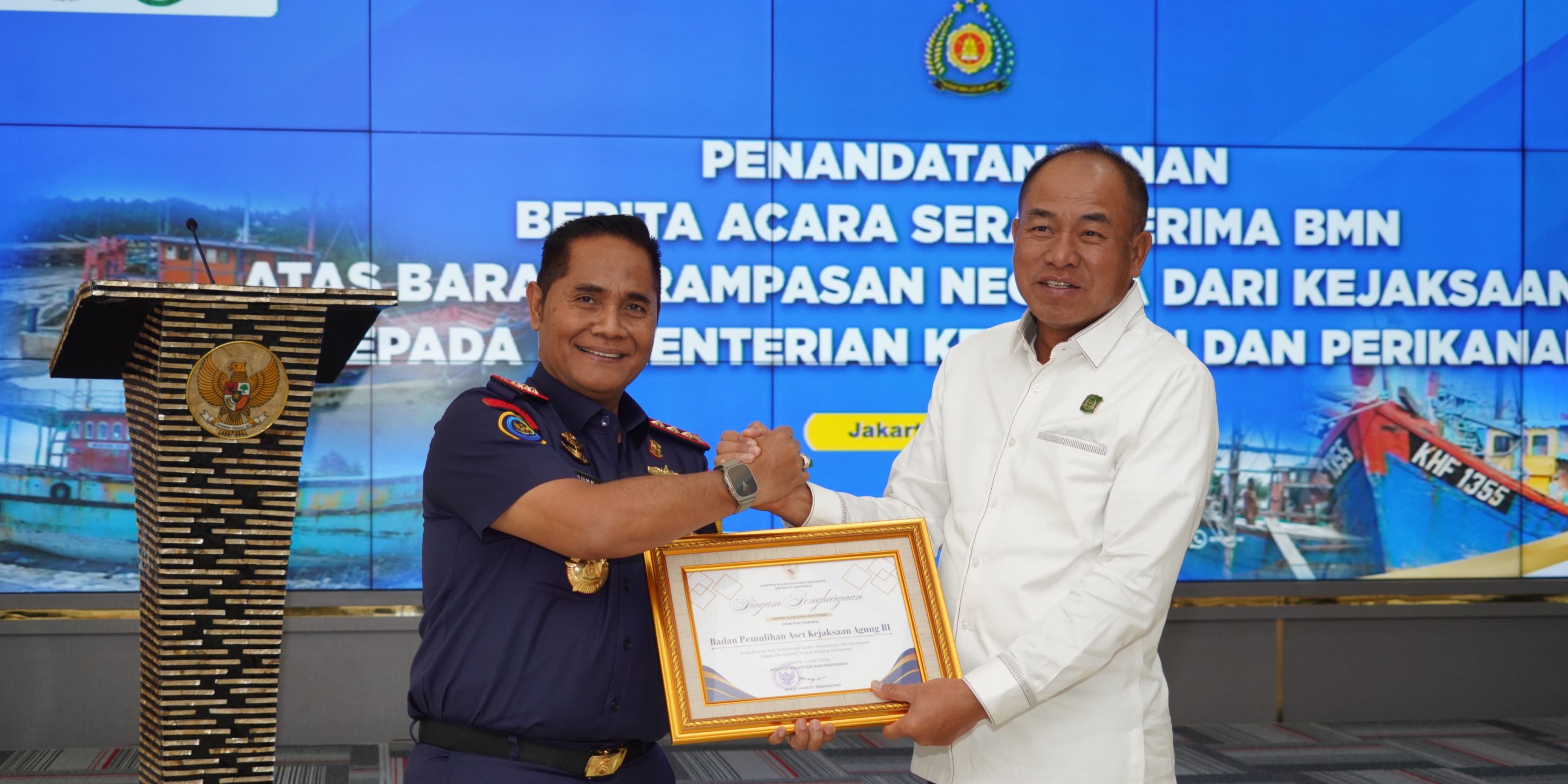 KKP Segera Hibahkan Lima Kapal Hasil Tangkapan ke Nelayan