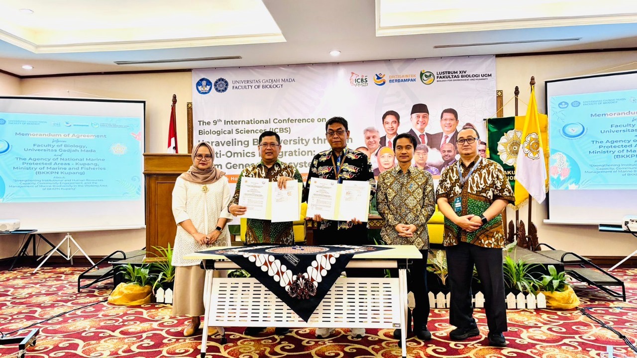 KKP - UGM Jalin Kerjasama Pengelolaan Kawasan Konservasi Perairan
