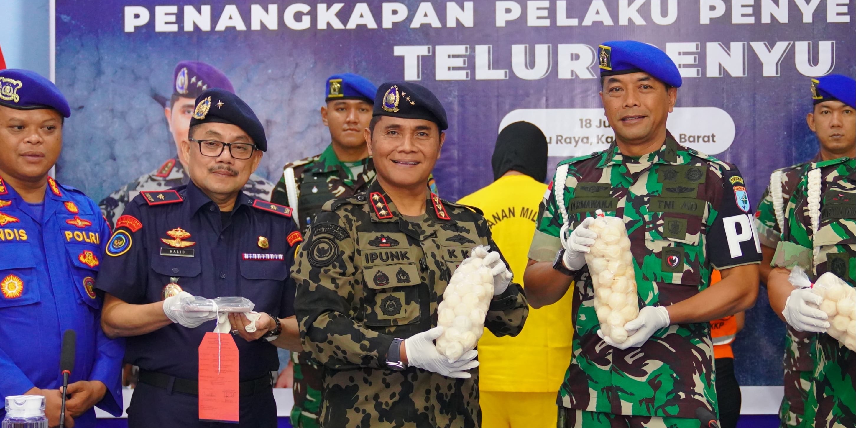 KKP Ungkap Jaringan Penyelundup Telur Penyu Lintas Negara