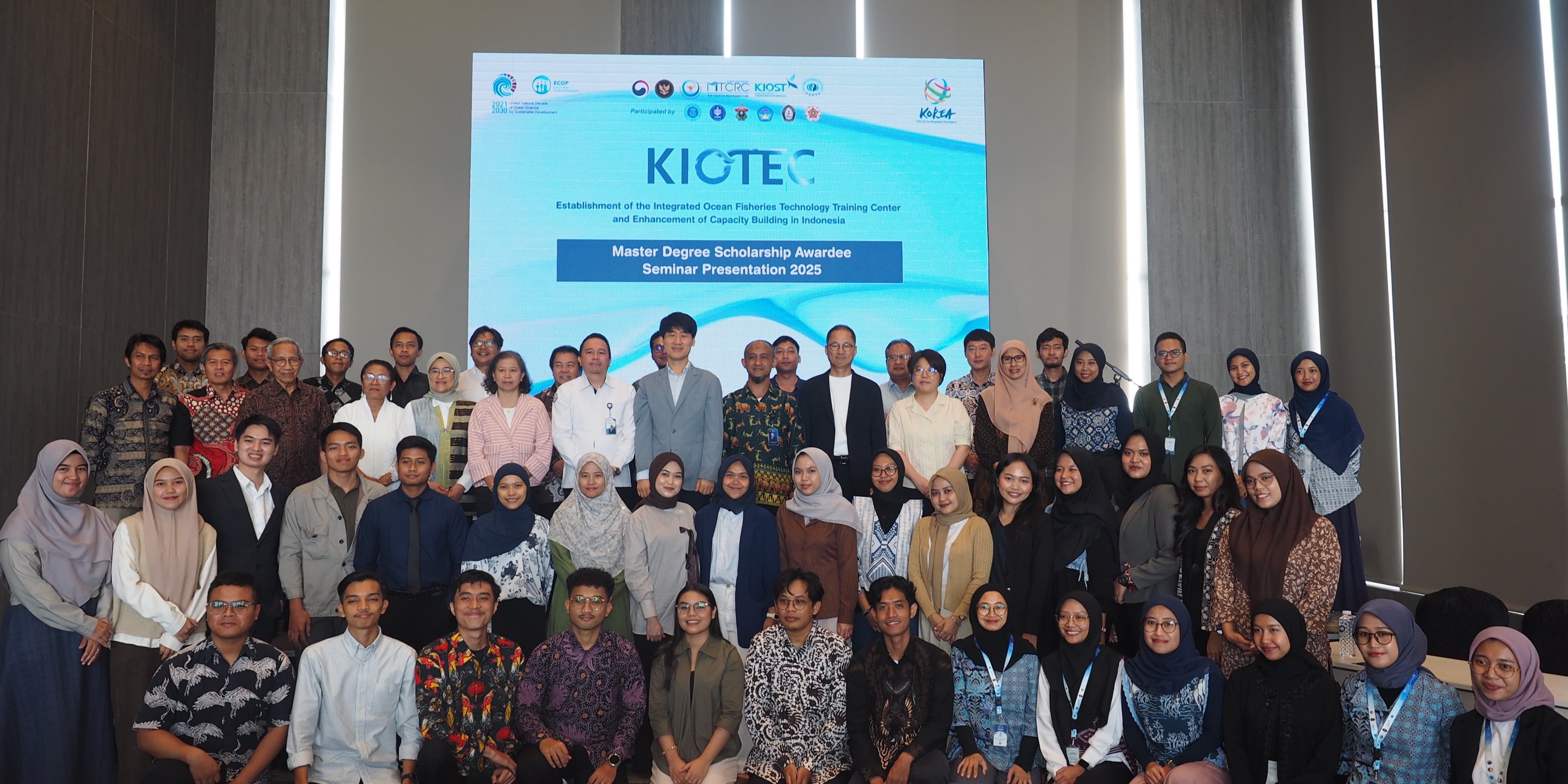 Kolaborasi KKP – Korea Perkuat SDM Kelautan Lewat Program Beasiswa KIOTEC