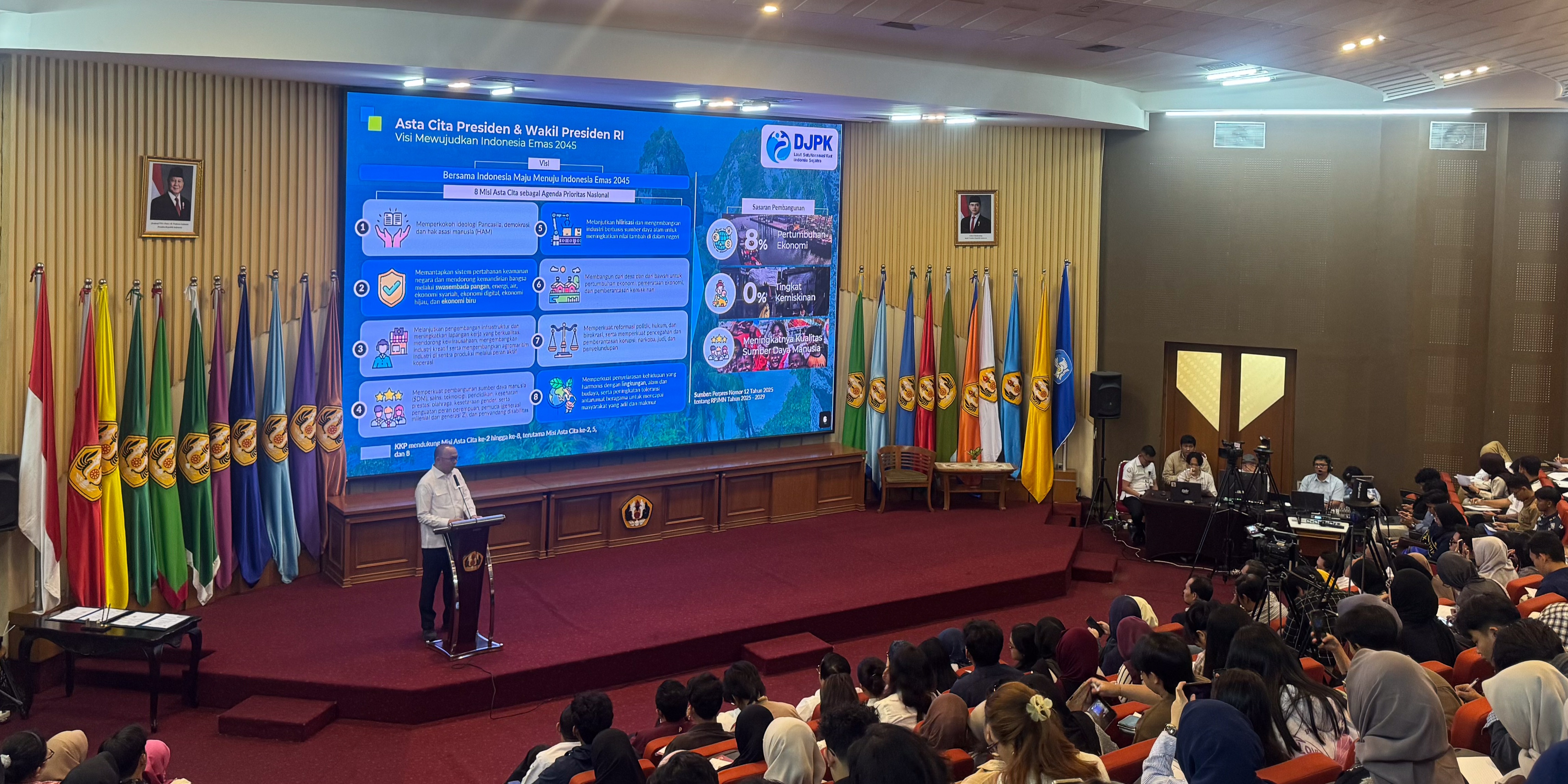 Kuliah umum dan penandatanganan PKS antara Ditjen Pengelolaan Kelautan dan Fakultas Perikanan dan Ilmu Kelautan Universitas Padjajaran
