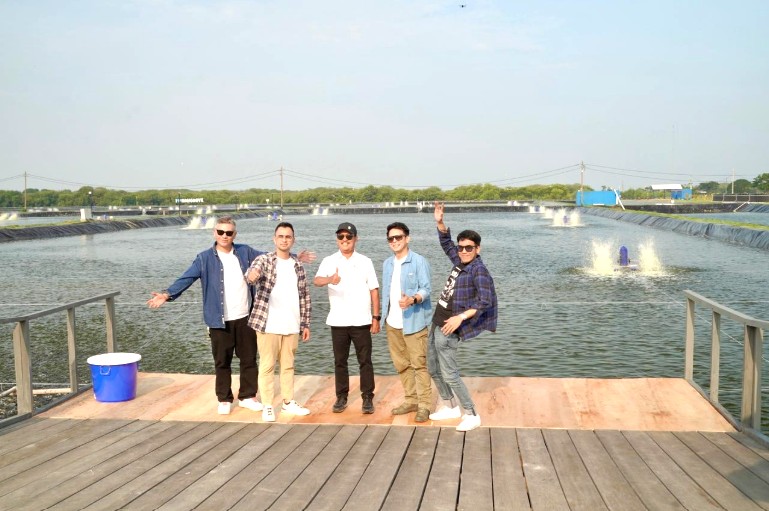 Menteri Trenggono Ajak Raffi Cs ke BINS, Dorong Anak Muda Tekuni Budidaya Perikanan