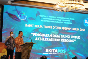 Menteri Trenggono Minta Jajarannya Entaskan Persoalan yang Menghambat Ekspor Perikanan