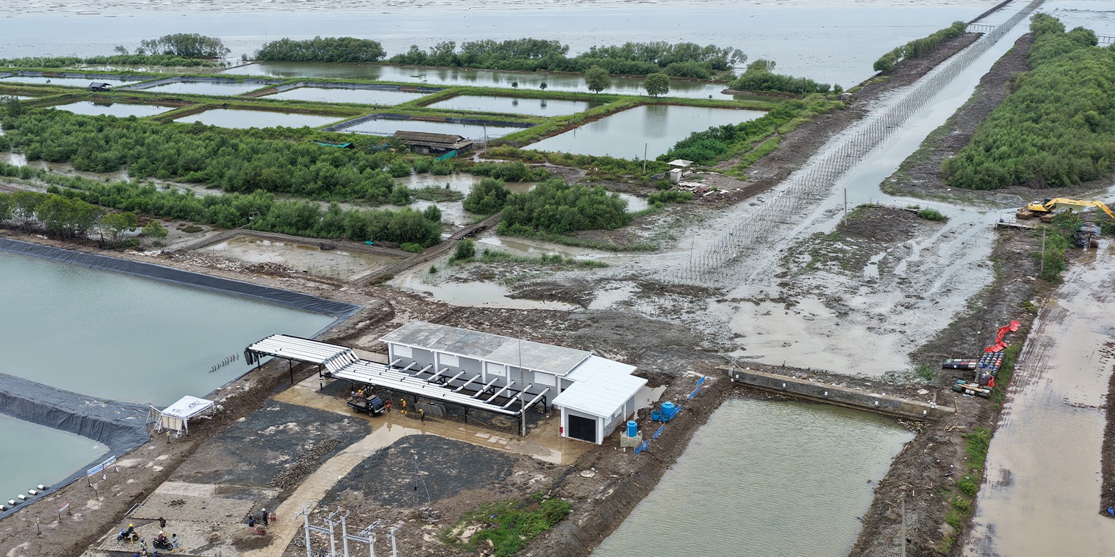 Progres Intake Air Laut BINS Karawang Per 15 Januari 2026