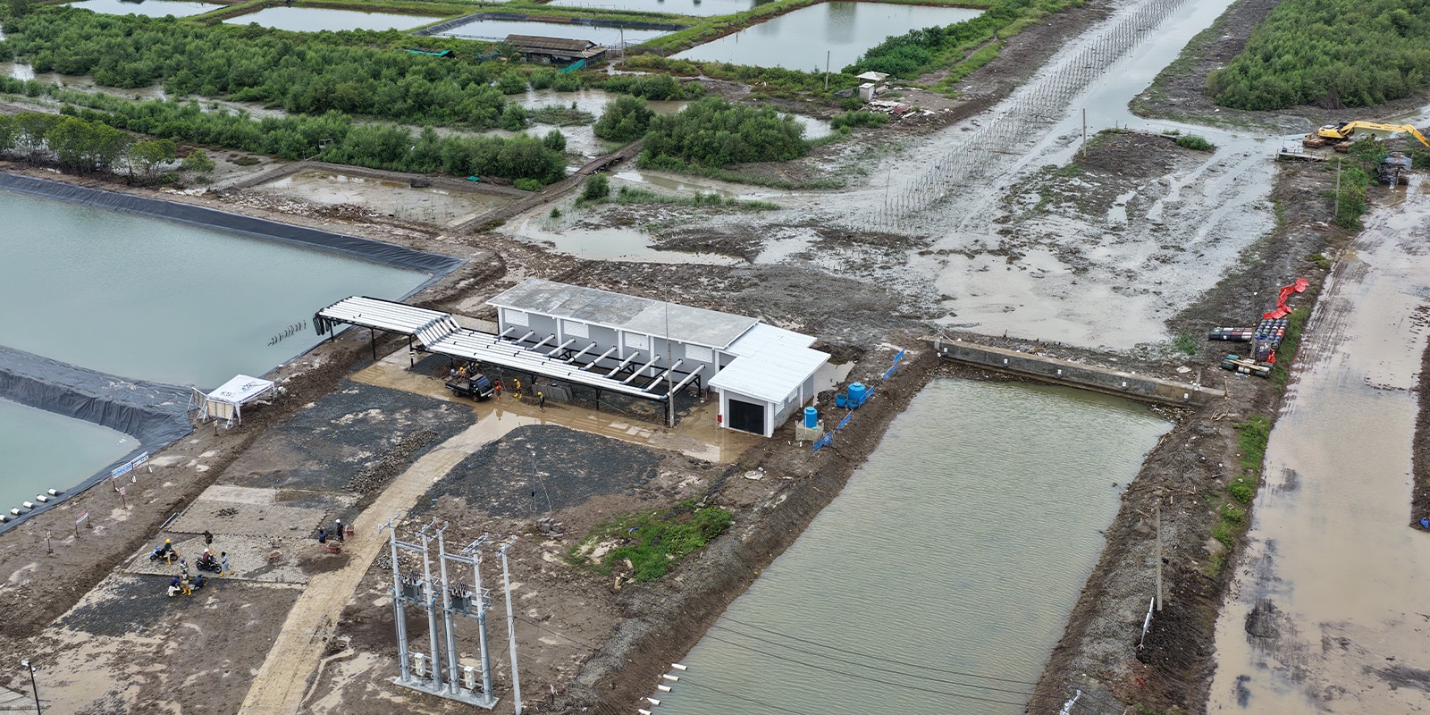 Progres Intake Air Laut BINS Karawang Per 15 Januari 2026