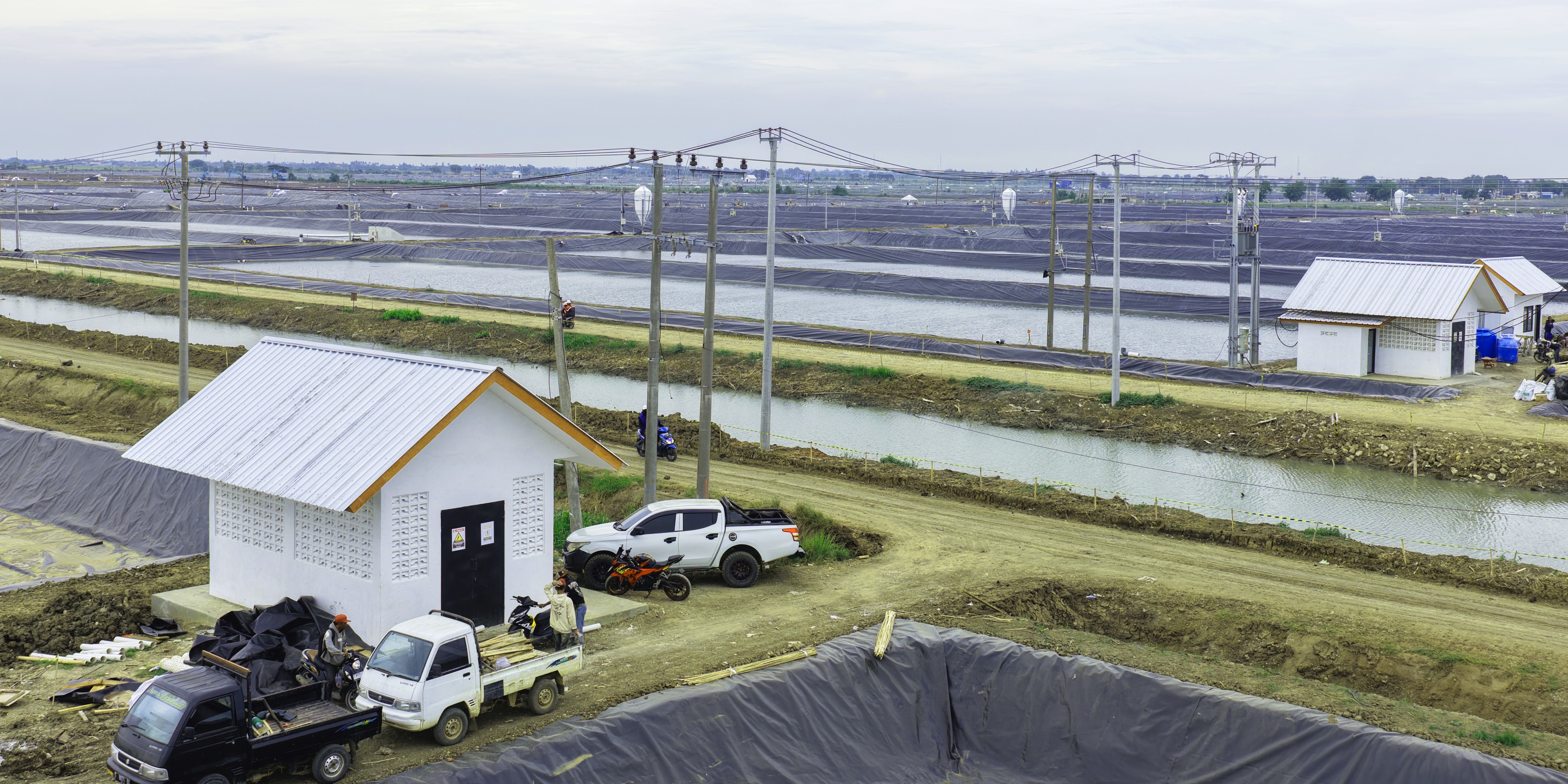 Progres Pembangunan Rumah Genset BINS Karawang Per 9 Desember 2025