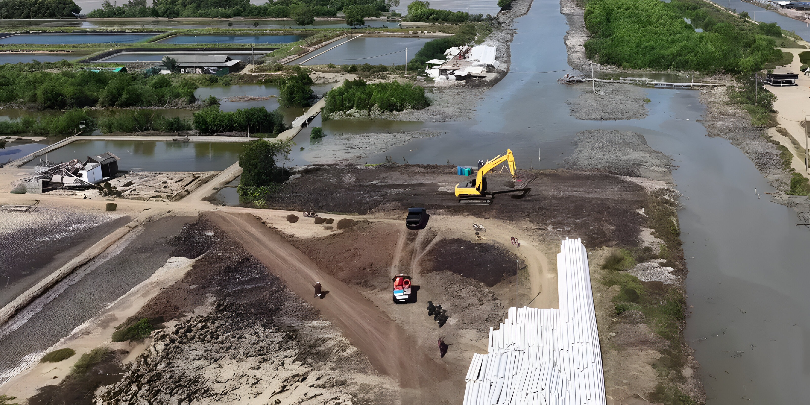 Progres Penyambungan Pipa Intake Air Laut BINS Karawang per 30 September 2025