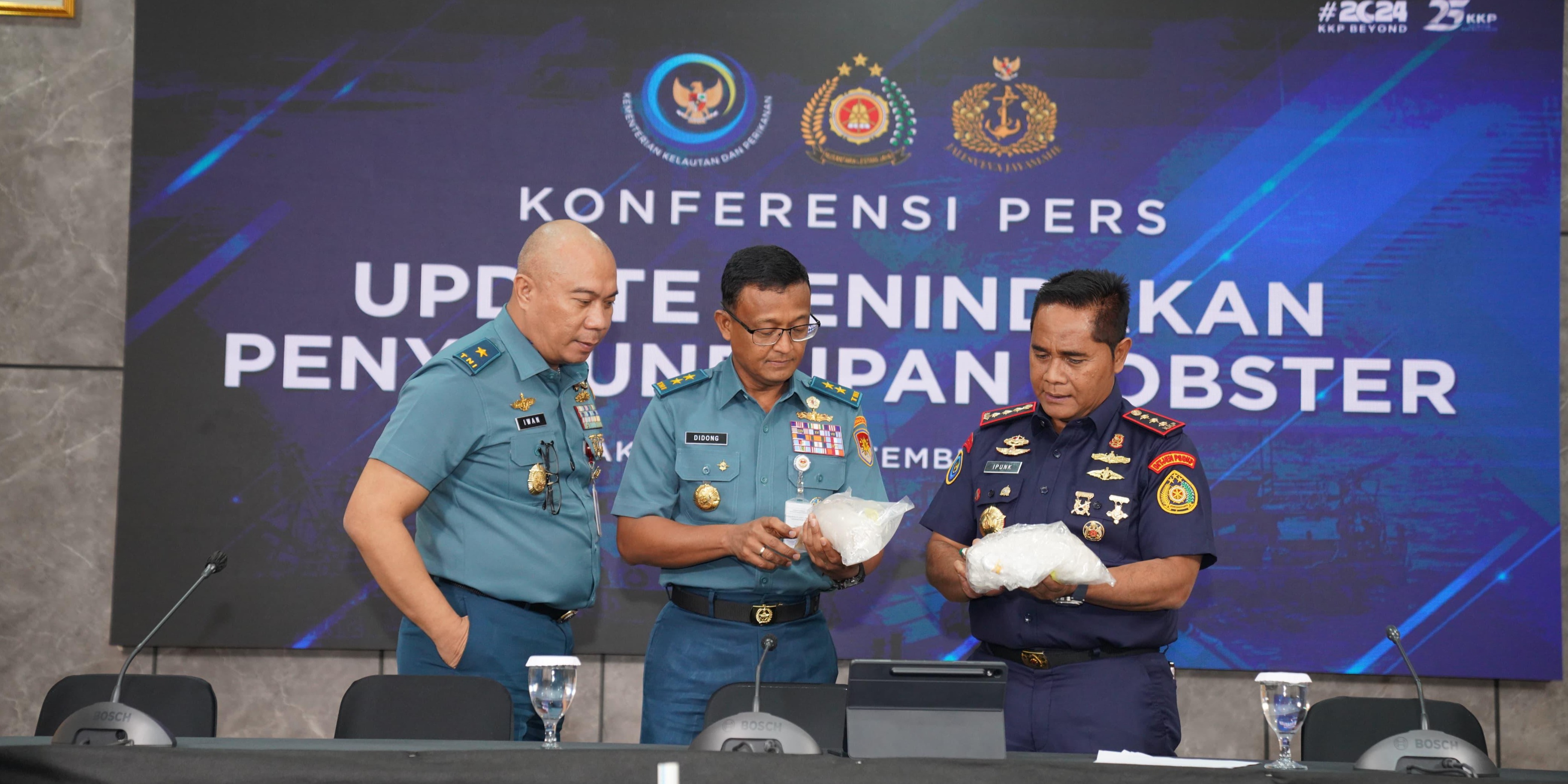 Sinergi KKP, TNI AL, dan Bea Cukai Gagalkan Penyelundupan BBL Senilai Rp12.15 Miliar di Bogor & Bali