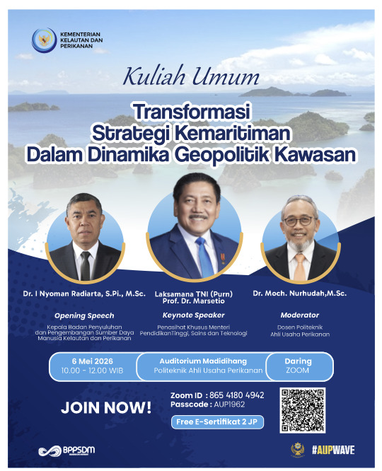 Kuliah Umum Transformasi Strategi Kemaritiman dalam Dinamika Geopolitik Kawasan