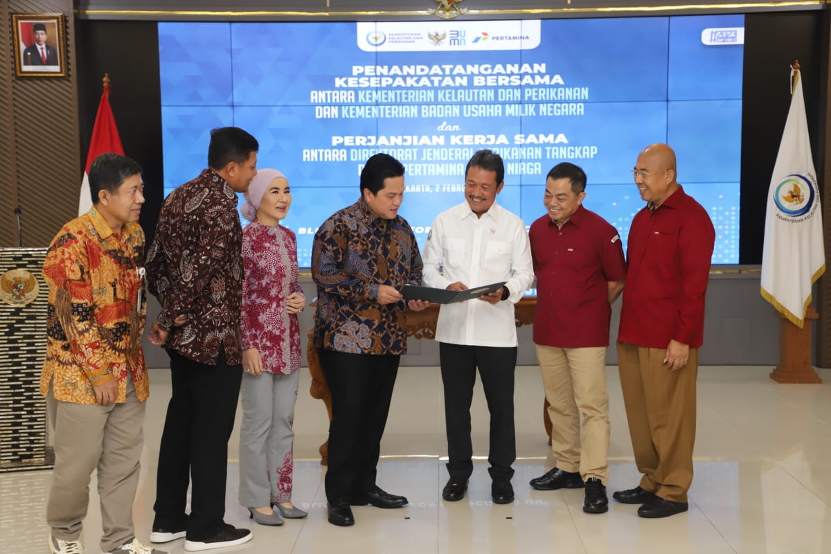 Sinergi KKP, Kementerian BUMN, dan Pertamina menghadirkan kemudahan akses bahan bakar minyak (BBM) bersubsidi bagi nelayan di Indonesia.