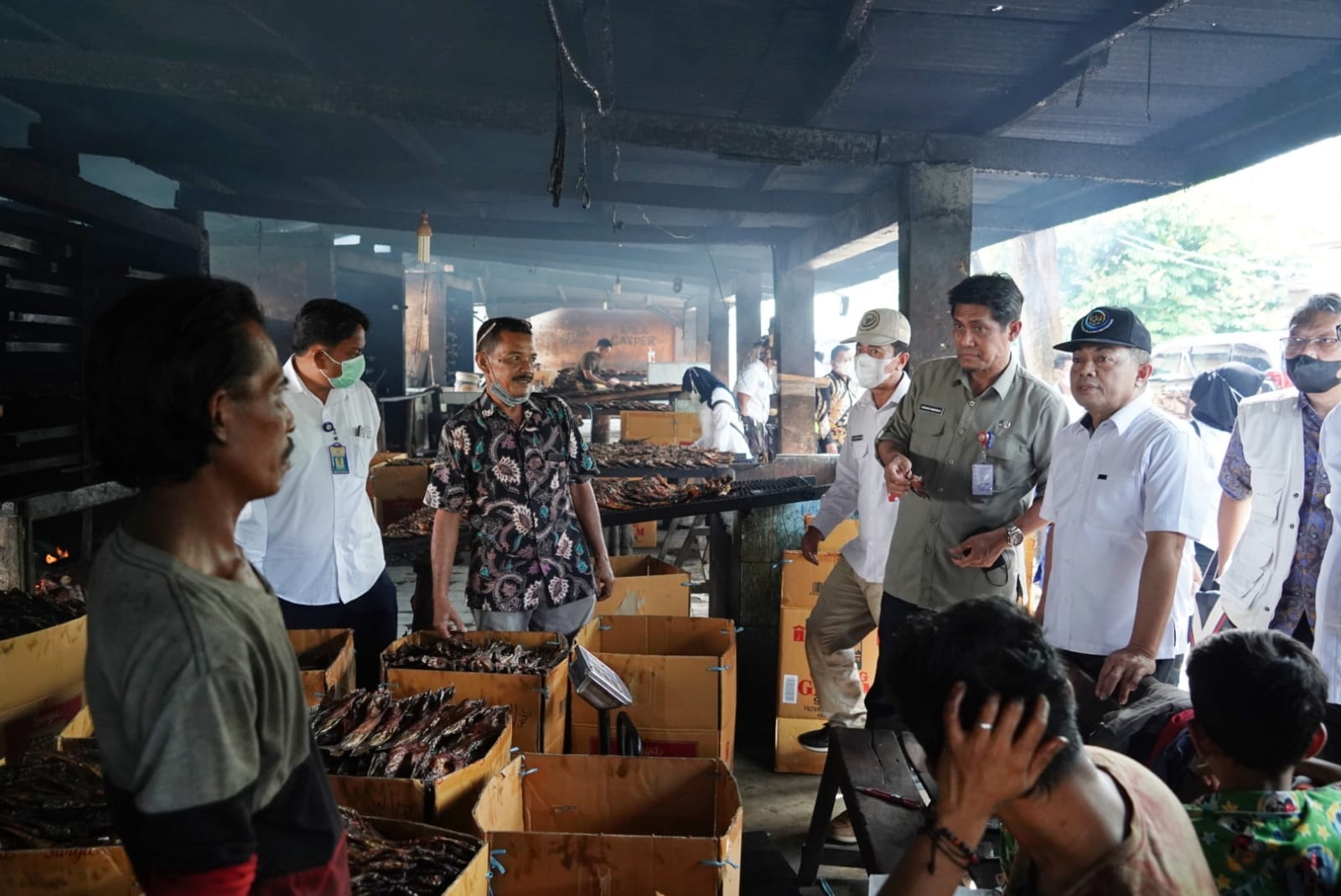 Kunjungan Kerja Sekjen Antam Novambar di Kampar, Riau pada Jumat (18/3/2022)