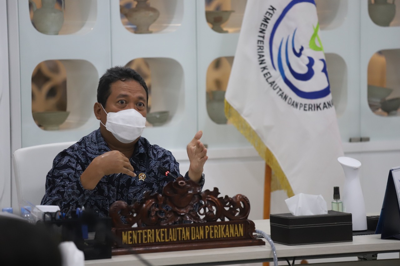 Menteri Trenggono Bersama Jajaran Pejabat Lingkup KKP