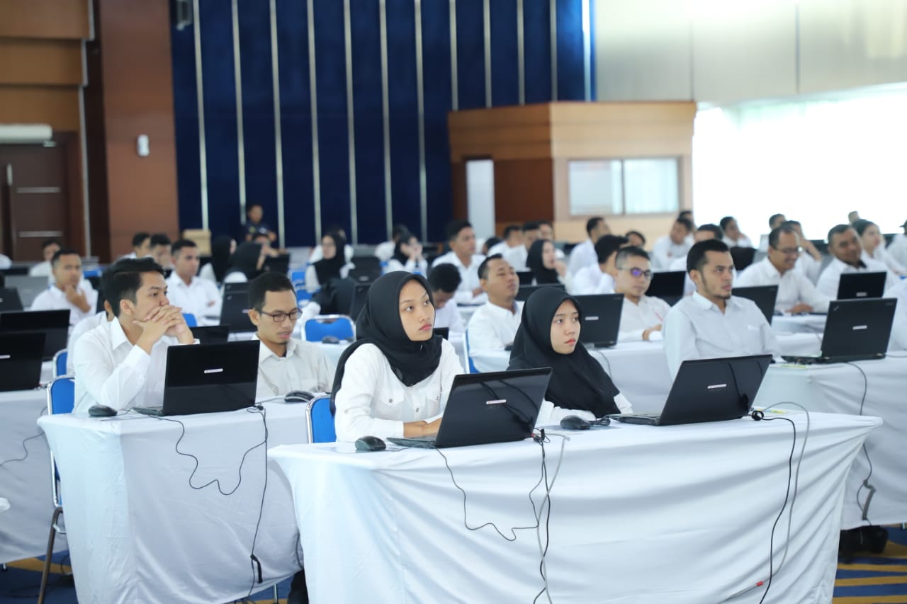 Ujian Seleksi CPNS Lingkup KKP Tahun 2020 di Gedung Mina Bahari III