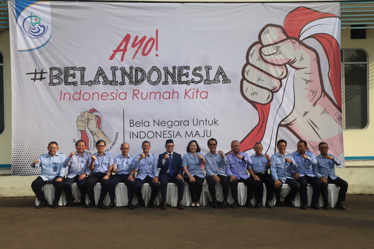 KKP Melaksanakan Upacara Hari Bela Negara di STP Jakarta