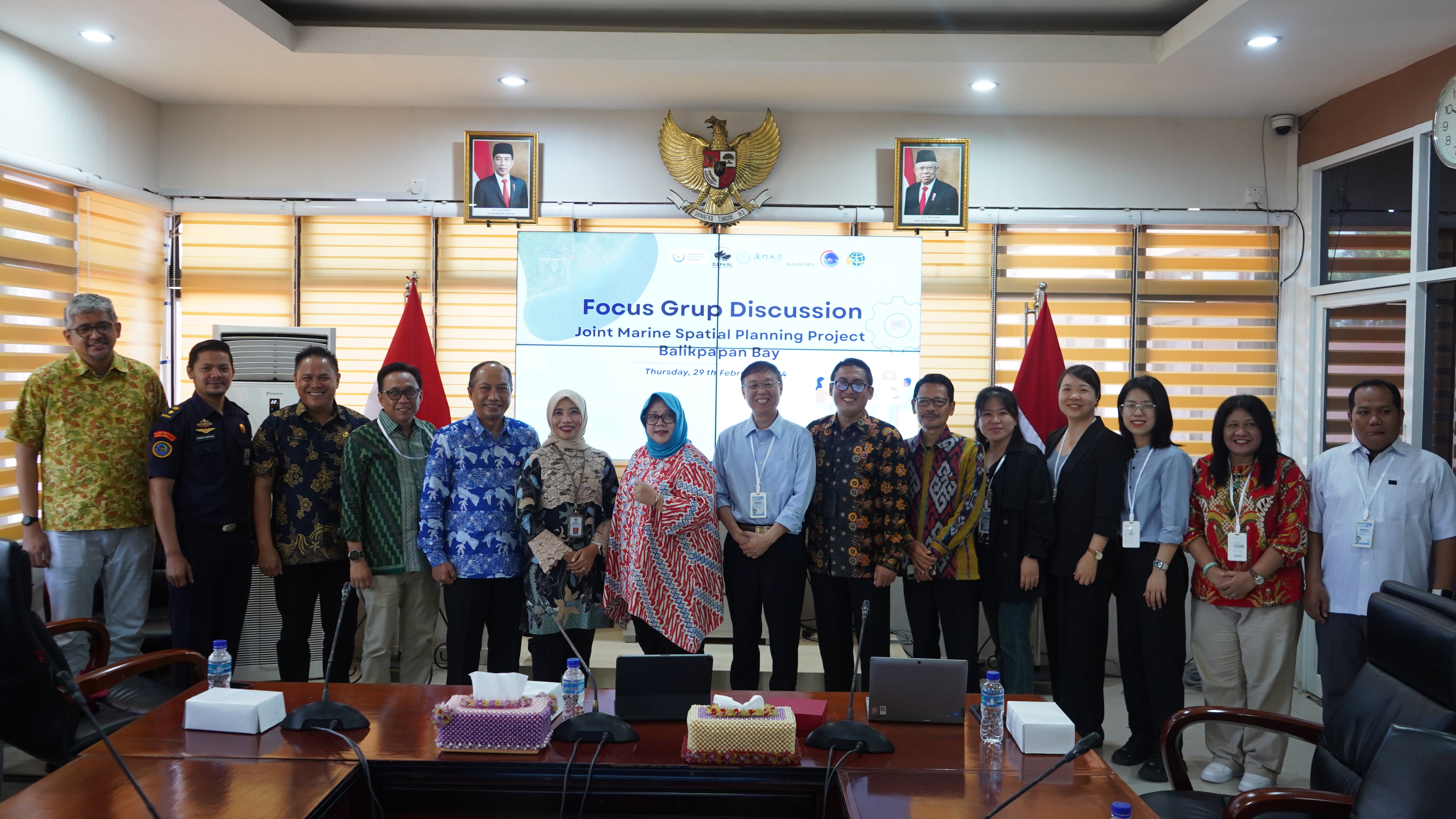 Focus Group Discussion (FGD) Joint Marine Spatial Planning di Teluk Balikpapan dalam mendukung IKN dan KSN Sasamba