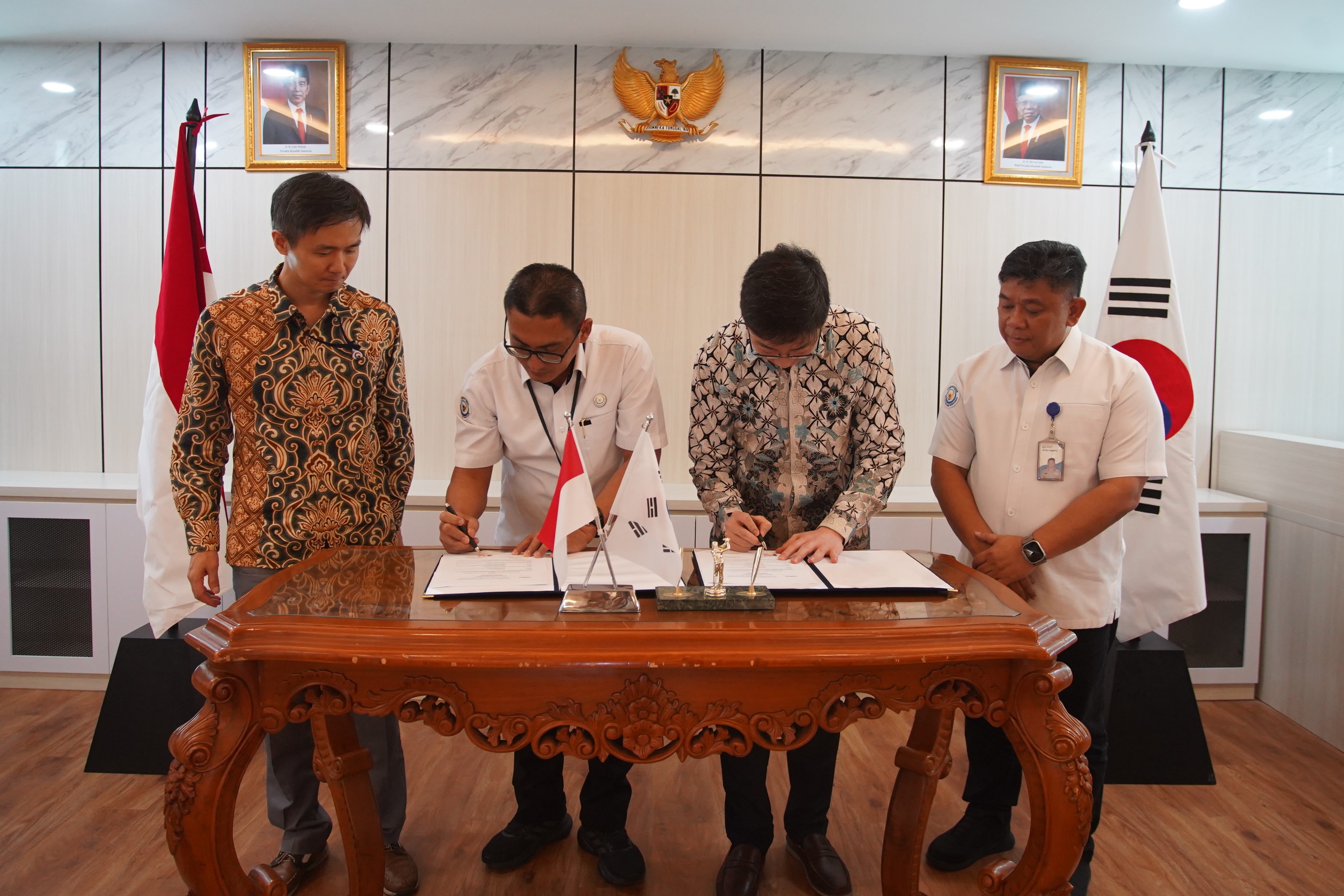 Peresmian Kantor Sekretariat Korea - Indonesia Offshore Research Cooperation Center KIORCC, Jakarta (09/01)