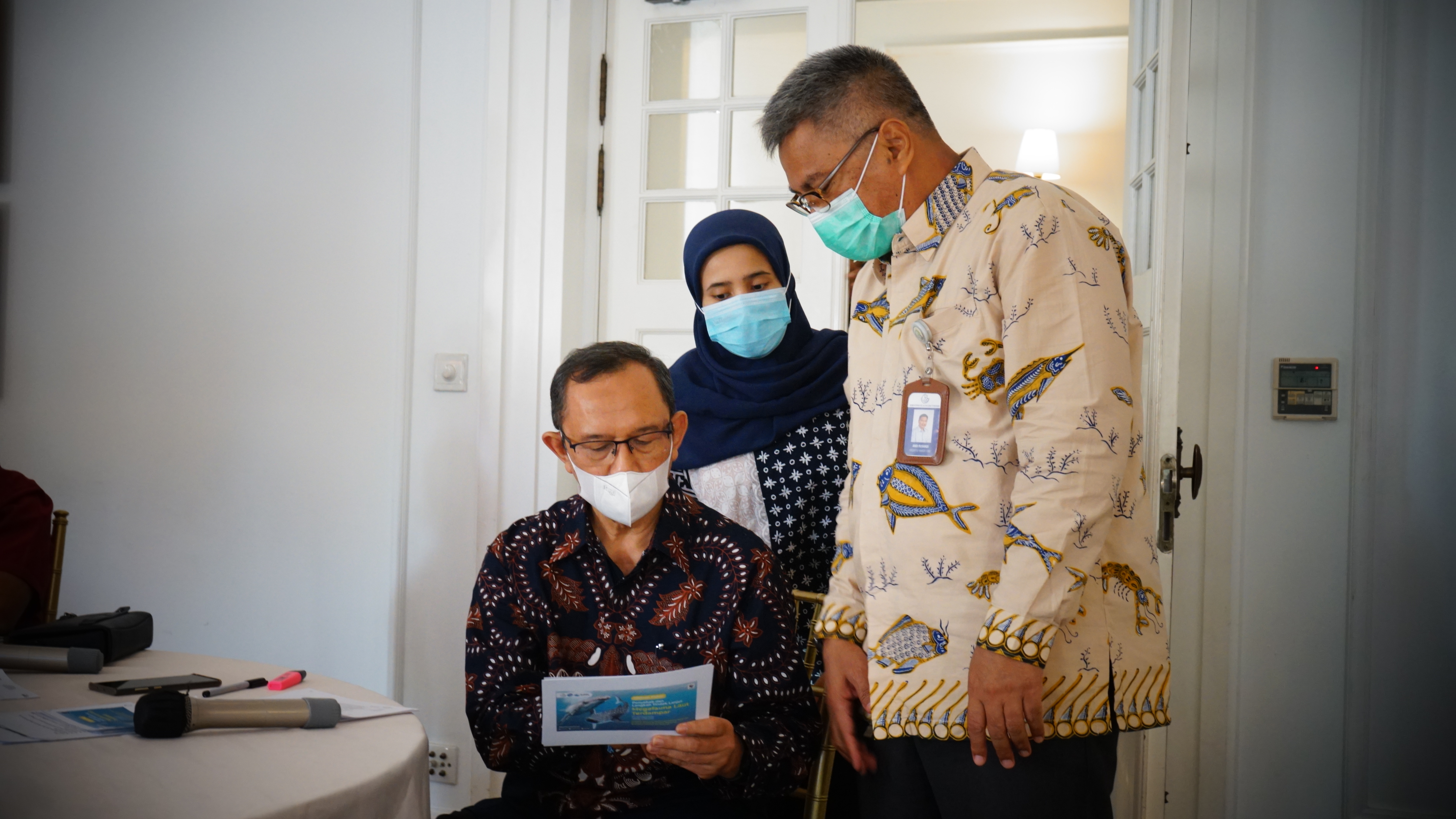 Diskusi Pakar Penyebab dan Langkah Tindak Lanjut Megafauna Laut Terdampar, Jakarta (24/4)