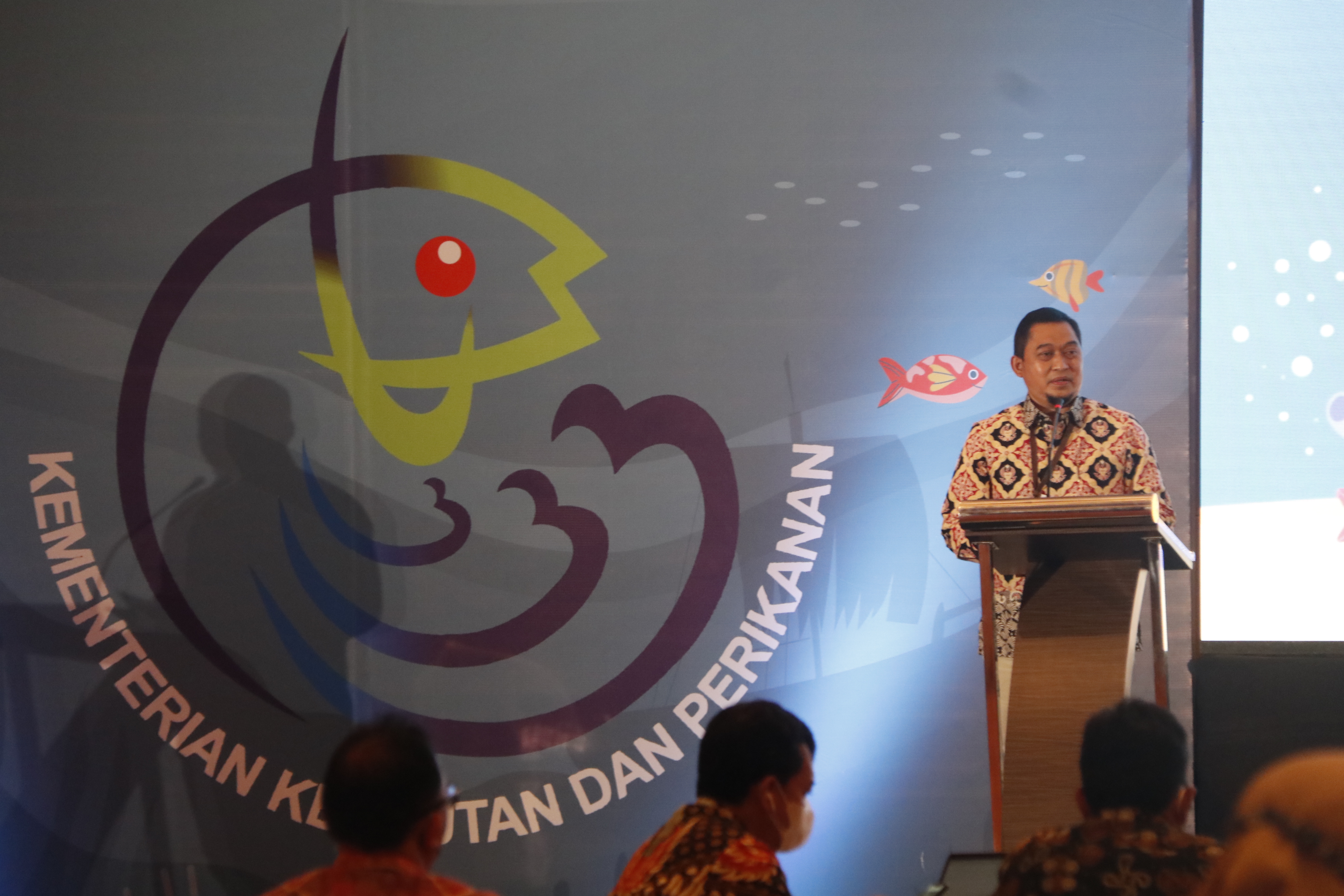 Pembukaan Rapat Kerja Nasional Lingkup Direktorat Jenderal Pengelolaan Ruang Laut, Bandung (7/4)