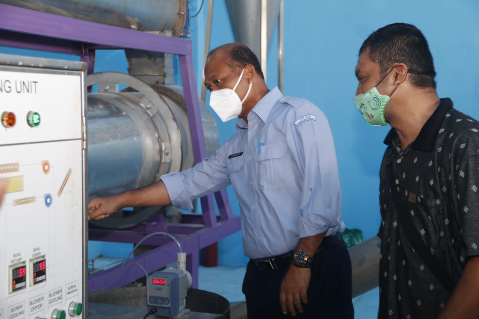 Peresmian Washing Plant dan Dialog Dengan Petambak Garam di Brebes, Selasa (22/12)