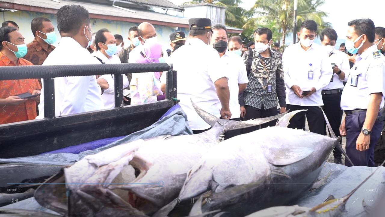 Kunjungan Kerja Menteri Kelautan dan Perikanan di PPN Ambon dan Proyek Lumbung Ikan Nasional