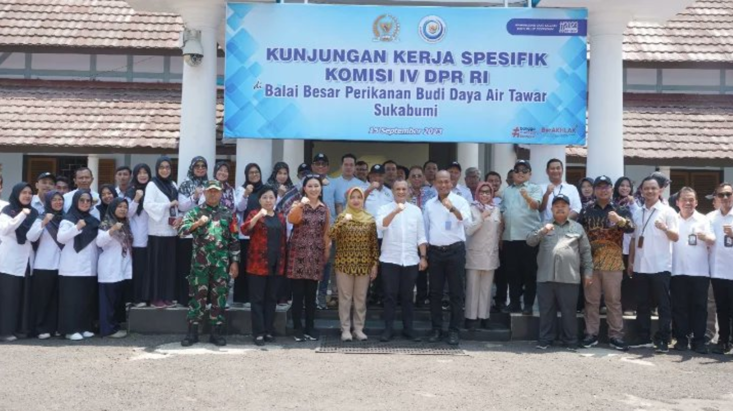 Kunjungan Kerja Komisi IV DPR RI ke BBPBAT Sukabumi