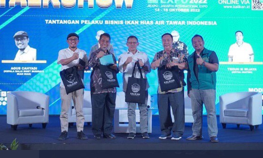 Direktorat Jenderal Perikanan Budidaya mengikuti pameran Kalikan Expo 2022 di JIExpo Kemayoran Jakarta