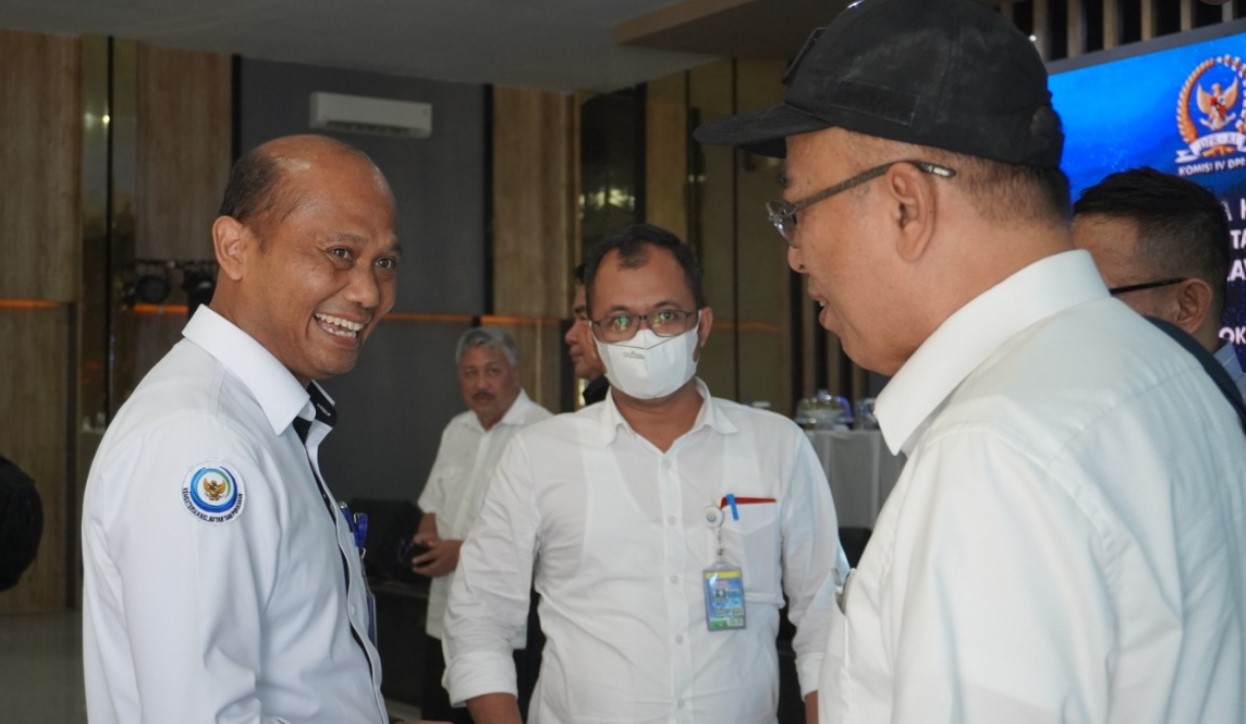Dirjen PB Mendampingi Kunjungan Kerja Komisi IV DPR RI ke Kabupaten Pinrang Sulawesi Selatan