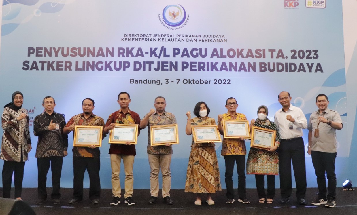 Penyusunan RKA-K/L Pagu Alokasi TA.2023 Satker Lingkup Ditjen Perikanan Budidaya di Bandung