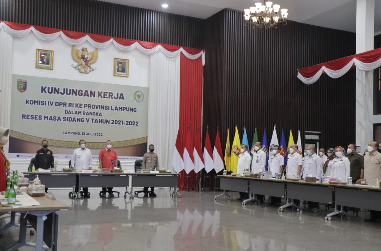 Kunjungan Kerja Komisi IV DPR RI di Kabupaten Tulang Bawang, Lampung
