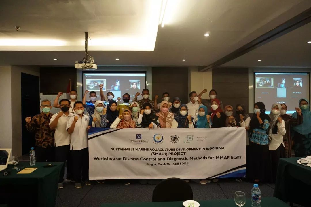 Sesditjen PB membuka kegiatan workshop on disease control and diagnostic method for MMAF staff in Indonesia di Kota Cilegon (28/03/22)