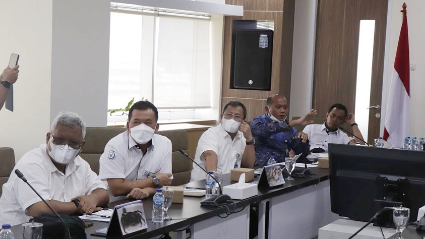 Dirjen PB menerima kunjungan dari kepala dinas kelautan dan perikanan Prov. Kepulauan Riau (28/03/22)