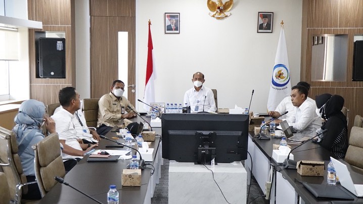 Dirjen PB melakukan pertemuan dengan Bupati Aceh Timur (16/11/21)